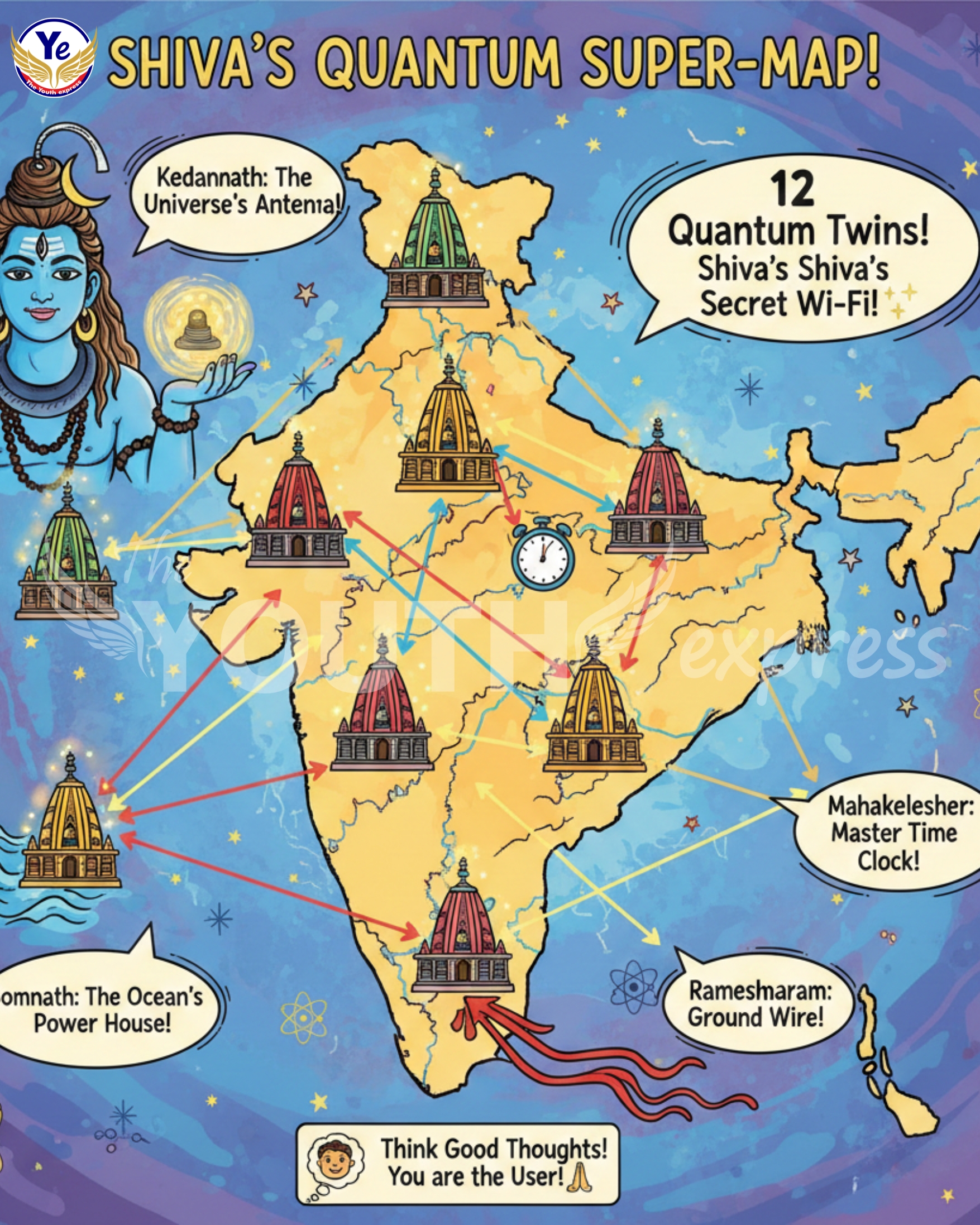 Quantum Physics and Jyotirlinga Energy Grid - Youth Express Magazine